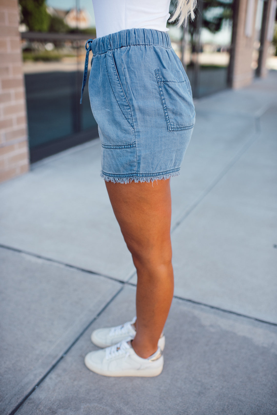 30A Palm Springs Woven Shorts (Denim)