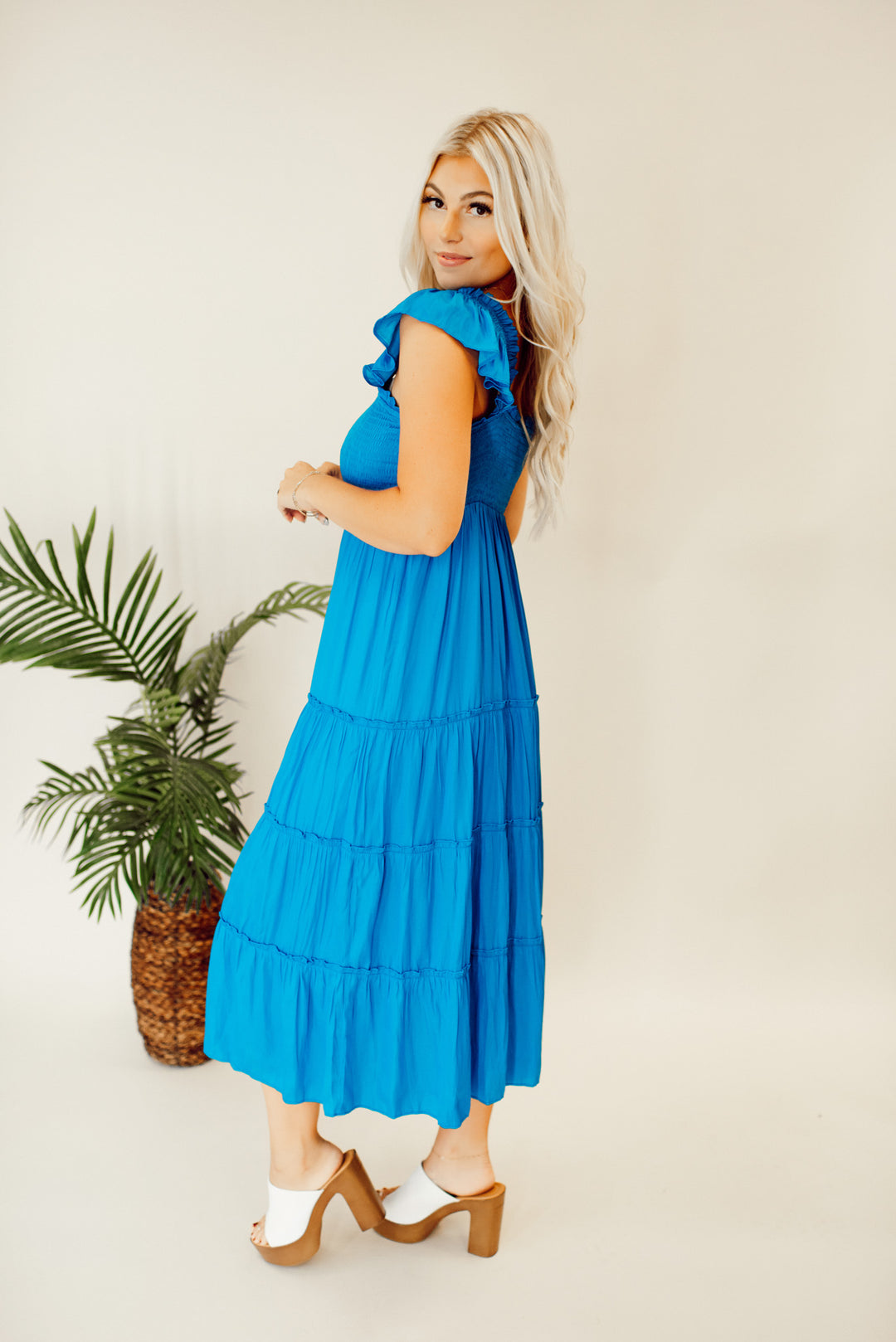 Azora Dress (Blue)