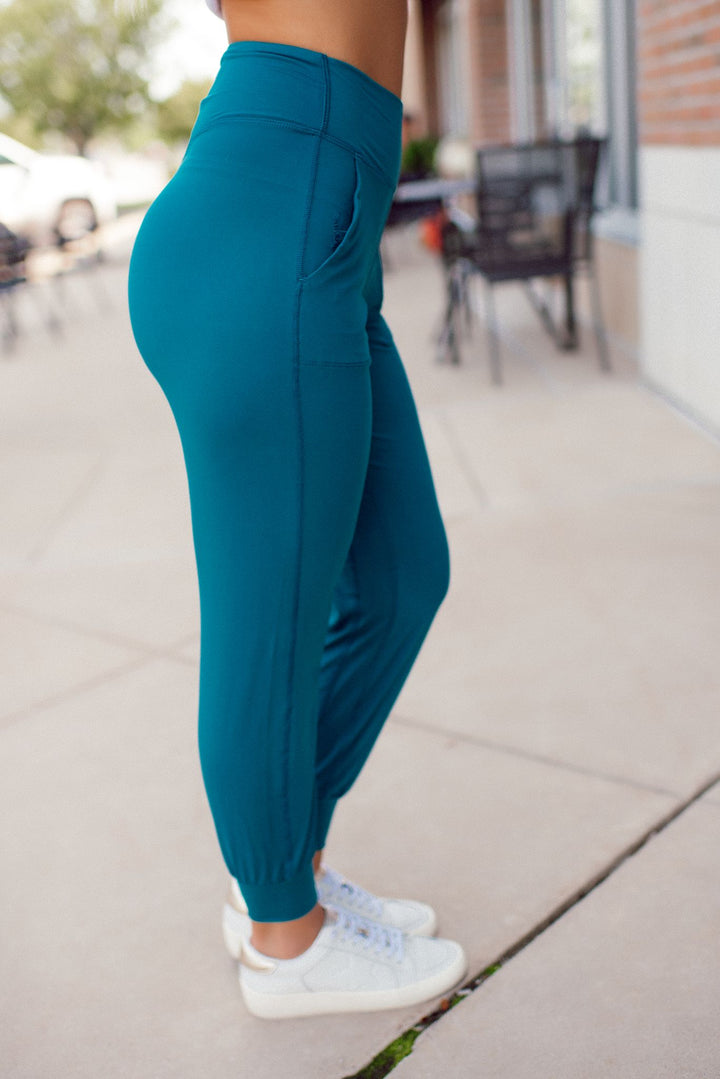 The Core Flex Joggers (Teal)