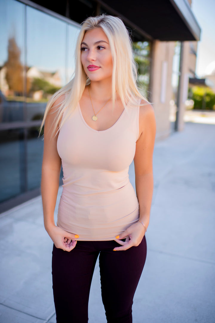 Reversible Seamless Tanks (Multiple Colors)