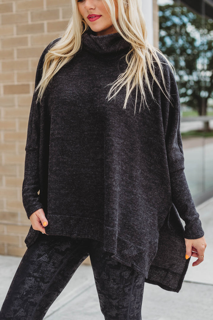 Keeping Warm Tunic (Charcoal)